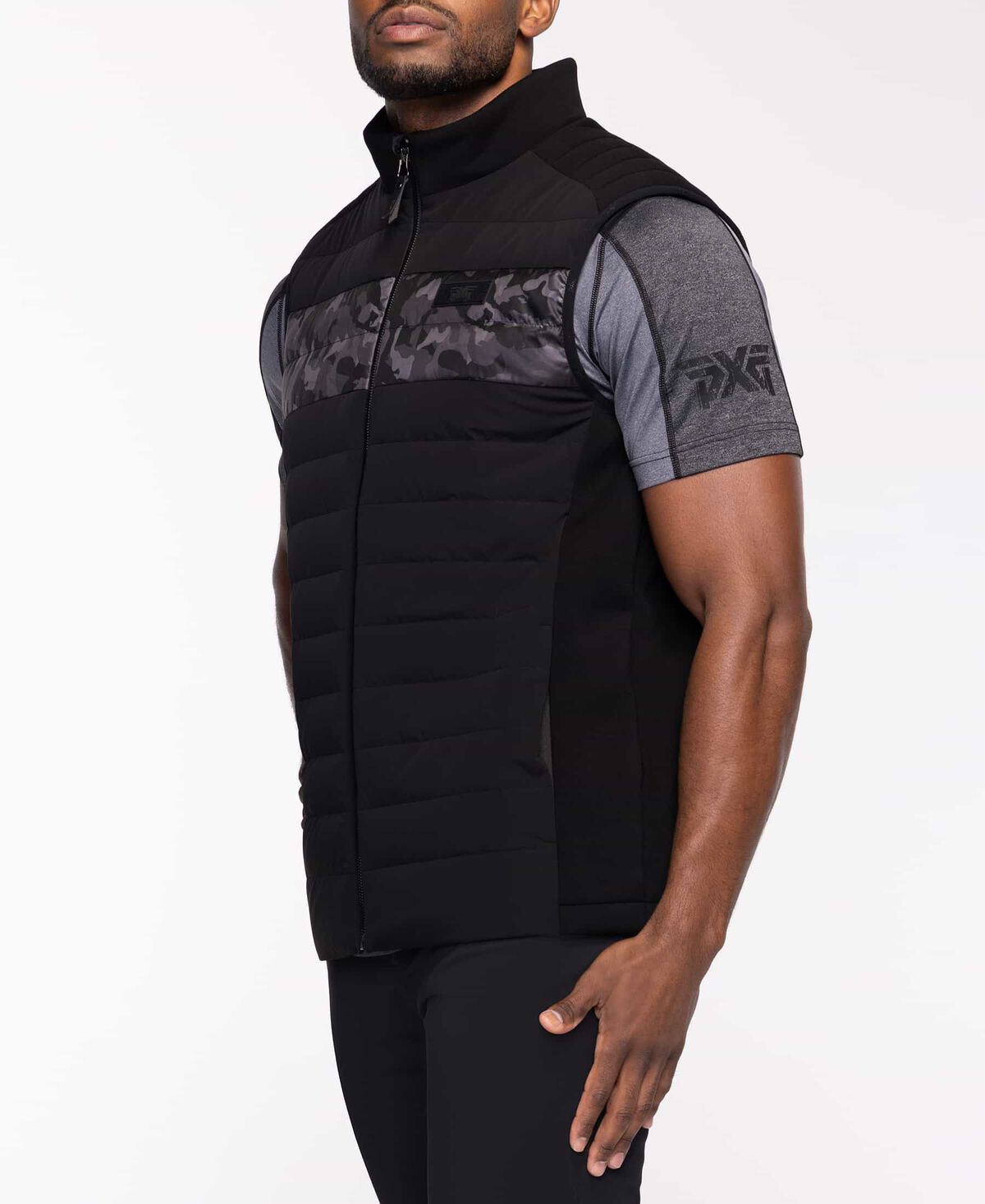 Hybrid Down Fairway Camo Vest 